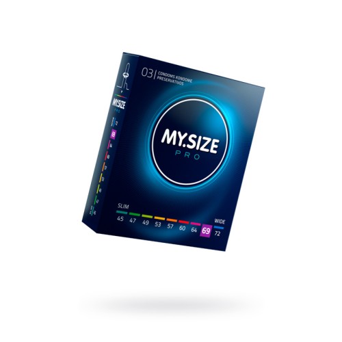 Презервативы My.Size, латекс, 22,3 см, 6,9 см, 3 шт.