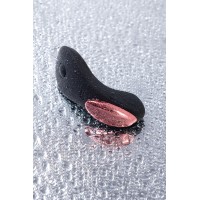 Вибровкладыш в трусики Satisfyer Little Secret Connect App с пультом ДУ, силикон, чёрный, 8,57 см