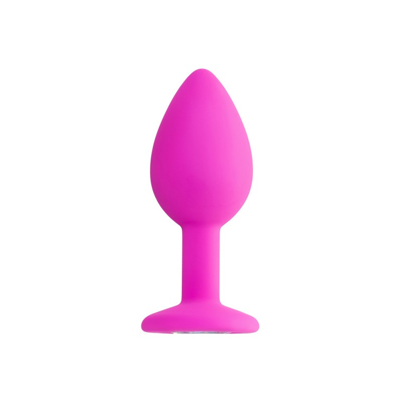 Анальная втулка ToDo by Toyfa Brilliant, силикон, розовая, 7 см, Ø 2,8 см, 50 г