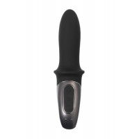 Фото  Анальный вибратор с нагревом Satisfyer Hot Passion Connect App, силикон, черный, 18 см