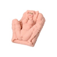 Мастурбатор реалистичный KOKOS ERICA, TPR, телесный, 18 см