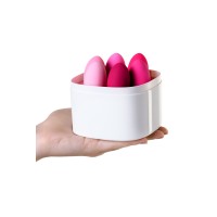 Набор вагинальных шариков Eromantica K-ROSE, силикон, розовый, 6 шт