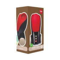 Вибромастурбатор Fun Factory Cobra Libre, силикон, красный, 14 см