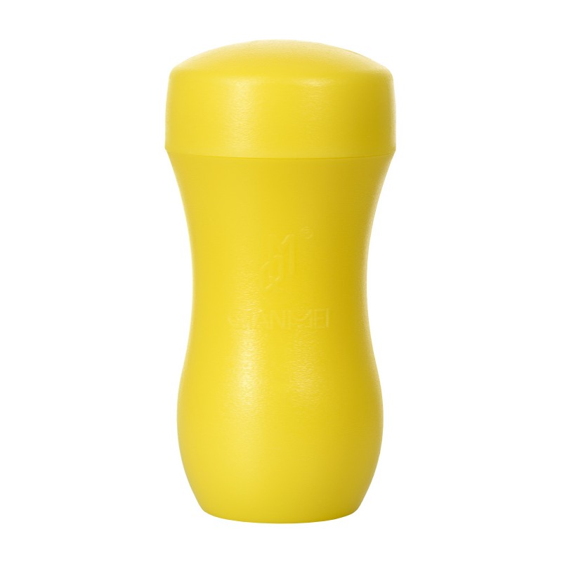 Мастурбатор A-Toys by TOYFA Dion, анус, TPE, желтый, 14 см