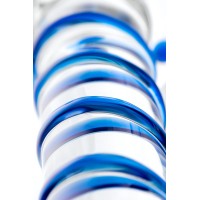 Двусторонний фаллоимитатор Sexus Glass, стекло, прозрачный, 22,5 см