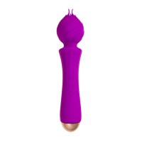Вибратор Flovetta HYACINTH, силикон, фиолетовый, 21,5 см