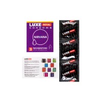 Презервативы Luxe, royal, nirvana, 18 см, 5,2 см, 3 шт.
