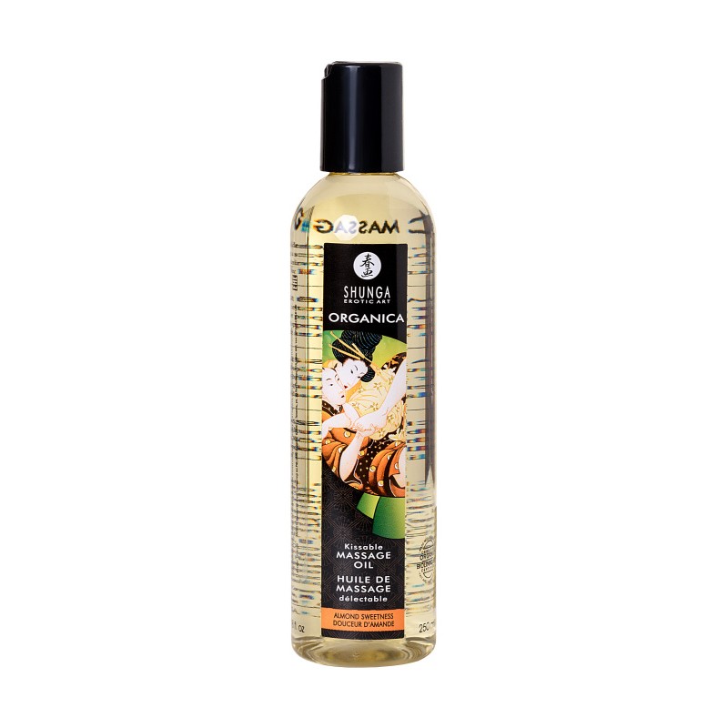 Масло массажное Shunga Organica «Миндальная сладость» (Almond Sweetness), 240 мл