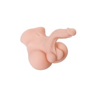 Мастурбатор с фаллосом Juicy Pussy by TOYFA Manuel, TPE, телесный, 25 см