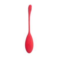 Виброяйцо Levett Alina, силикон, красное, 18 см