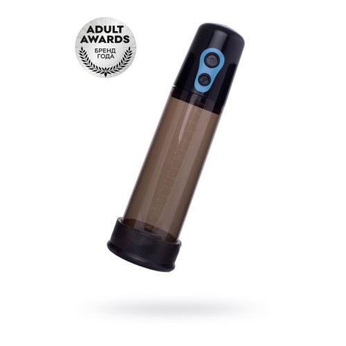 Помпа для пениса A-Toys by TOYFA Acrilic, силикон, чёрный, 26 см