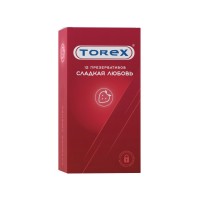Презервативы Torex, «Сладкая любовь», латекс, 19 см, 5,5 см, 12 шт.