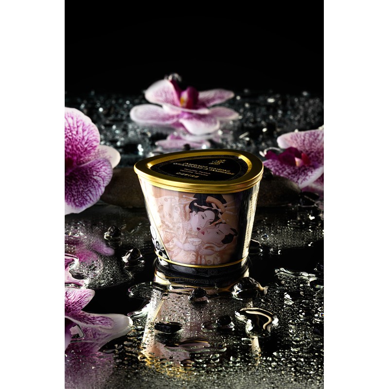 Массажное аромамасло в виде свечи Shunga «Желание. Ванильный фетиш» (Desire.Vanilla Fetish), 170 мл