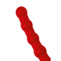 Насадка на пенис для двойного проникновения Black&Red by TOYFA, силикон, красная, 19,5 см