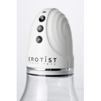 Вакуумная помпа для груди Erotist, ABS пластик, прозрачная, 22 см