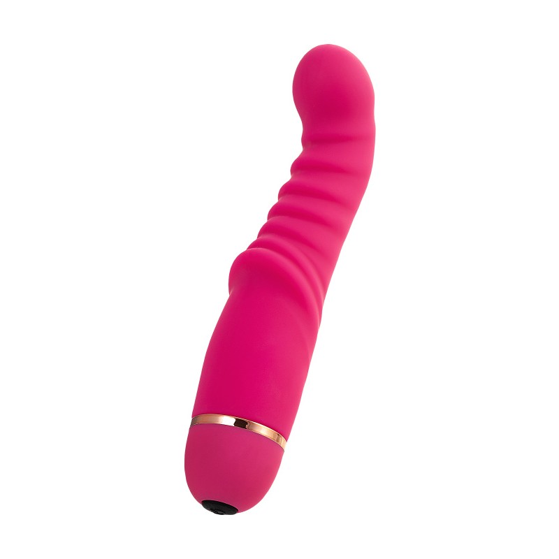 Нереалистичный вибратор A-Toys by TOYFA Capy, силикон, розовый, 17,4 см, Ø 3,4