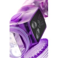 Вибратор с клиторальным стимулятором A-Toys by TOYFA High-Tech fantasy, TPE, фиолетовый, 22 см