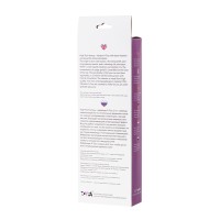 Вибратор с клиторальным стимулятором A-Toys by TOYFA High-Tech fantasy, TPE, фиолетовый, 26,5 см