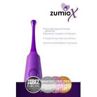 Стимулятор клитора с ротацией Zumio X,фиолетовый,ABS пластик, 18 см