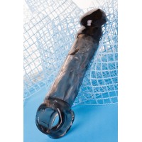Насадка XLover by TOYFA, для увеличения размера, TPE, черная, 19.5 см