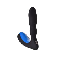 Стимулятор простаты Erotist Second, силикон, черный, 14 см