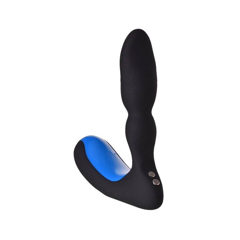 Стимулятор простаты Erotist Second, силикон, черный, 14 см