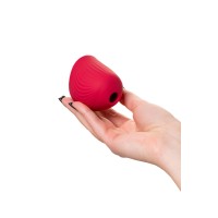 Вакуум-волновой стимулятор клитора Qli by Flovetta Birdie, силикон, красный, 6,3 см