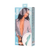 Вибратор с функцией TouchSensor JOS SENSY, силикон, голубой, 20 см