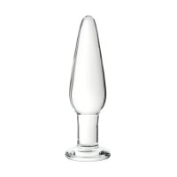 Набор анальных втулок Sexus Glass, стекло, прозрачный, 14/12,5/12 см, Ø 4/3,5/3 см