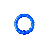 Набор эрекционных колец на пенис A-Toys by TOYFA, TPE, синий, Ø 3,5/3/2 см