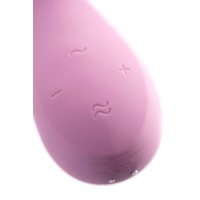 Нереалистичный вибратор Satisfyer Mono Flex Connect App, силикон, розовый, 20,4 см.
