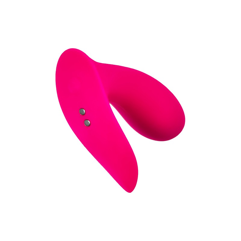 Вибратор Flexer Lovense, силикон, розовый, 10,1 см