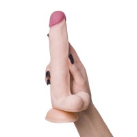 Реалистичный гибкий фаллоимитатор A-Toys by TOYFA Minc, TPE, 21 см