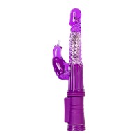 Вибратор с клиторальным стимулятором A-Toys by TOYFA High-Tech fantasy, TPR, фиолетовый, 24 см