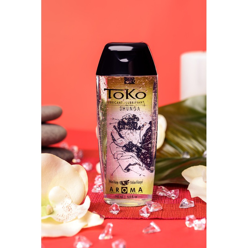 Лубрикант Shunga Toko Aroma на водной основе, дыня и манго, 165 мл