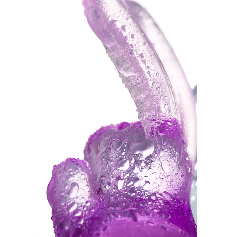 Вибратор с клиторальным стимулятором A-Toys by TOYFA High-Tech fantasy, TPE, фиолетовый, 22, 5 см