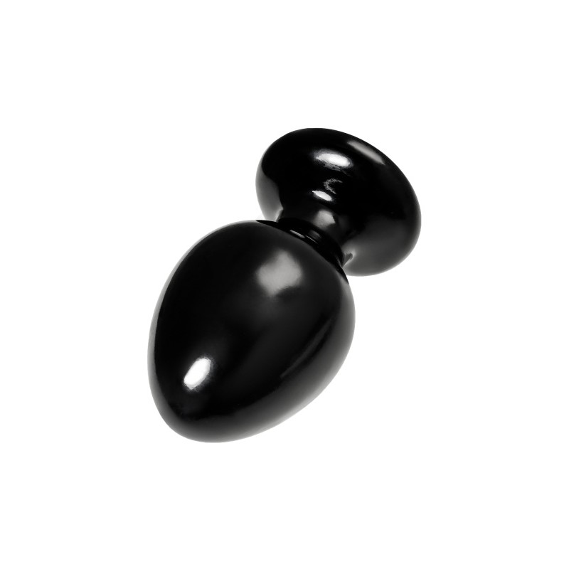 Анальная втулка TOYFA POPO Pleasure Cetus α, PVC, черная, 11,5 см, Ø 6,2 см