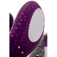 Многофункциональный стимулятор для пар Satisfyer Double Joy Connect App, силикон, фиолетовый, 18 см