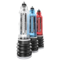 Гидропомпа Bathmate HYDROMAX7, ABS пластик, голубая, 30 см (аналог Hydromax X30)