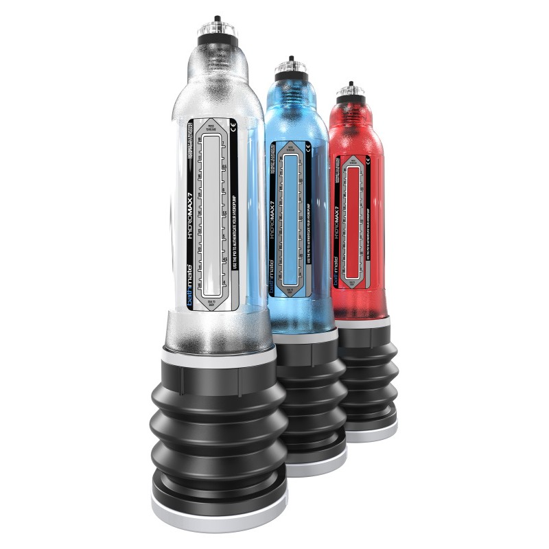 Гидропомпа Bathmate HYDROMAX7, ABS пластик, голубая, 30 см (аналог Hydromax X30)