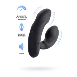 Стимулятор простаты LOVENSE Edge, силикон, черный, 11,4 см