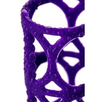 Насадка на пенис A-Toys by TOYFA, силикон, фиолетовый, 7,5 см