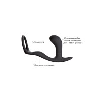 Насадка Fun Factory BOOTIE RING, силикон, чёрная, 13 см