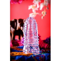 Мастурбатор нереалистичный Lingam by TOYFA Savitri, TPE, прозрачный, 14 см