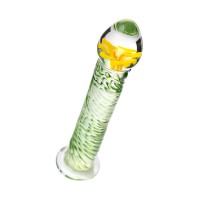 Нереалистичный фаллоимитатор Sexus Glass, стекло, прозрачный, 16,5 см