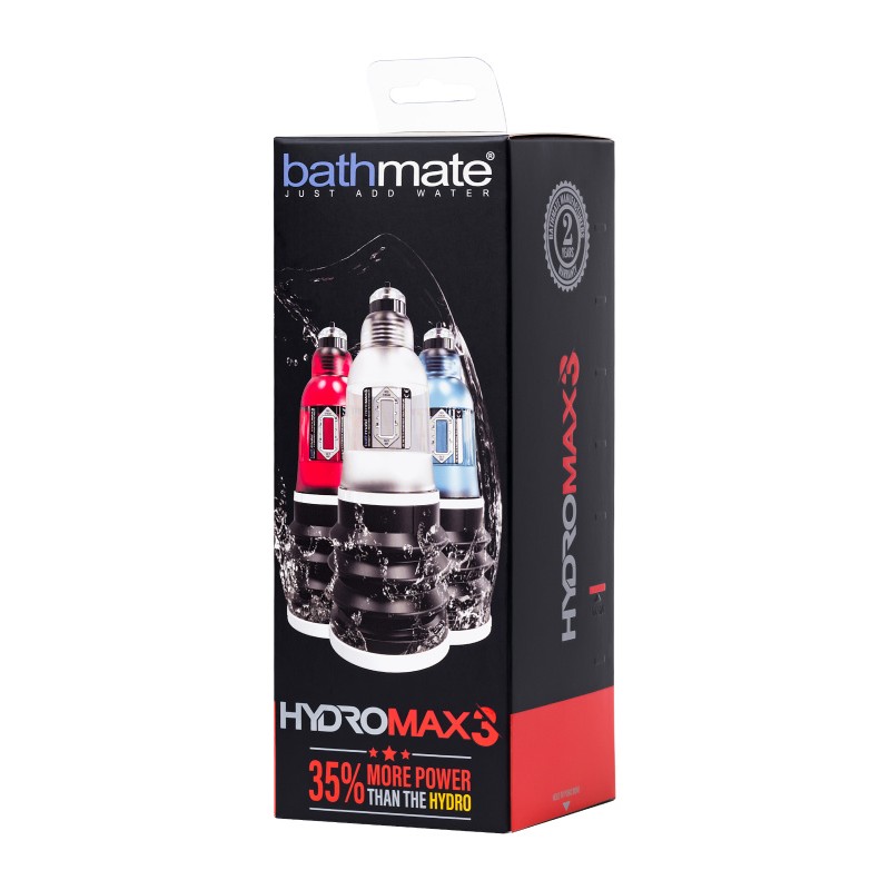 Гидропомпа Bathmate HYDROMAX3, ABS пластик, прозрачная, 22 см