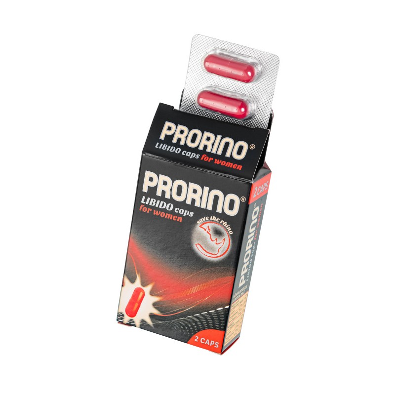 Энергетические капсулы Ero Prorino black line Libido для женщин, 2 шт.