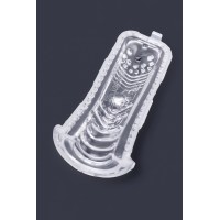 Мастурбатор Levett Zyra, TPE, черный, 22 см