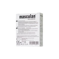 Презервативы Masculan, ultra 4, ультрапрочные, 19 см, 5,3 см, 3 шт. (Ultra Safe №3)
