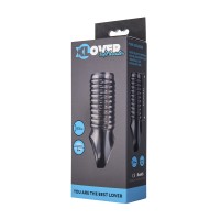 Насадка ToyFa XLover, для увеличения размера, TPE, черная прозрачная, 11 см